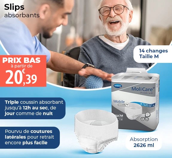 Prix bas MoliCare Premium Mobile slips absorbants Absorption 10