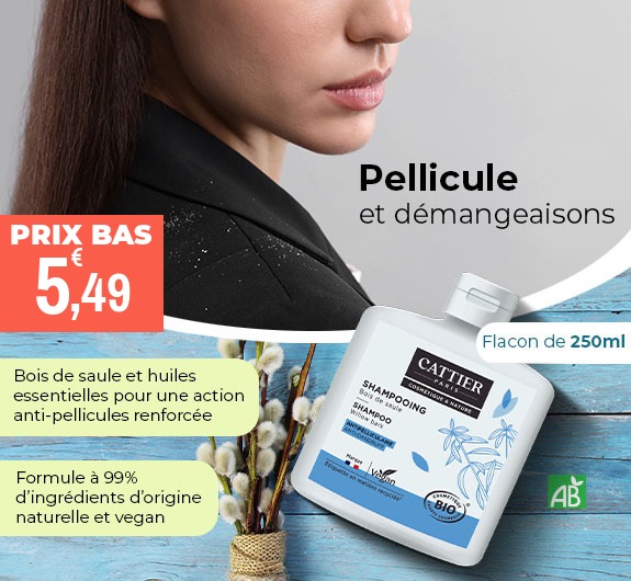 Shampooing antipelliculaire bio
