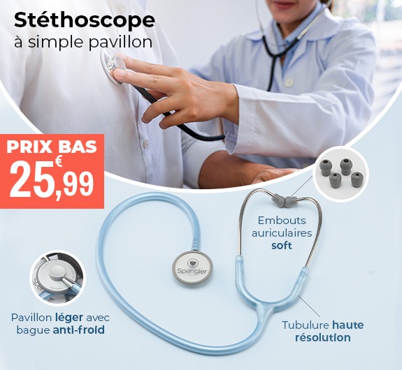 Prix bas Spengler stéthoscope pulse