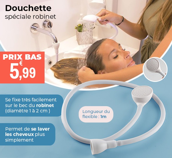 Prix bas douchette spécial robinet Identités