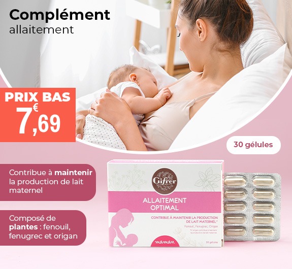 Prix bas Gifrer allaitement optimal gélules