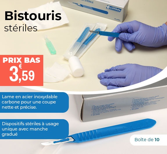 Prix bas Bistouris stériles à usage unique