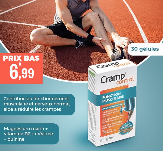 Prix bas Cramp Control gélules
