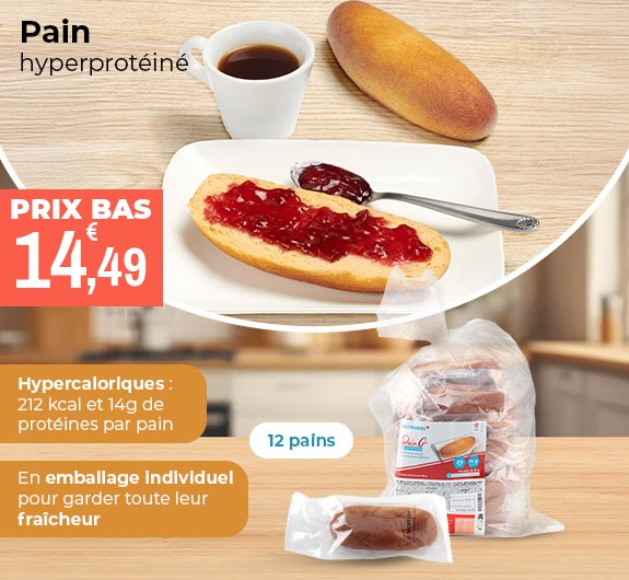 Prix bas Nutrisens pain G nutrition hyperprotéiné et hypercalorique