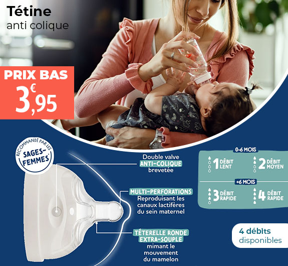 Prix bas Tétine multi perforée