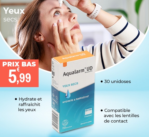 Prix bas Aqualarm solution oculaire