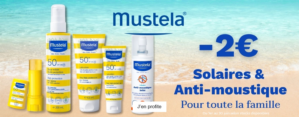 Offre Mustela Solaires et anti-moustiques