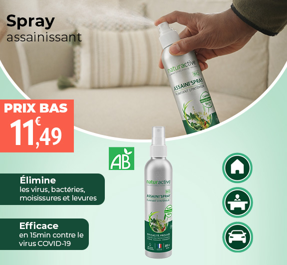Prix bas Naturactive spray bio assainissant