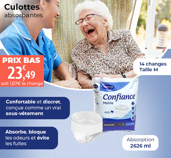 Prix bas Confiance Mobile Slip Absorption 10G
