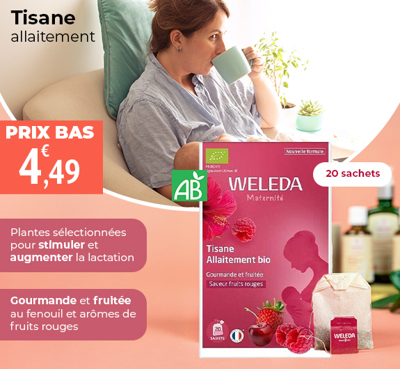 Prix bas Weleda tisane d'allaitement