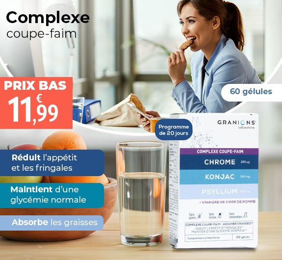Prix bas complexe coupe-faim Granions