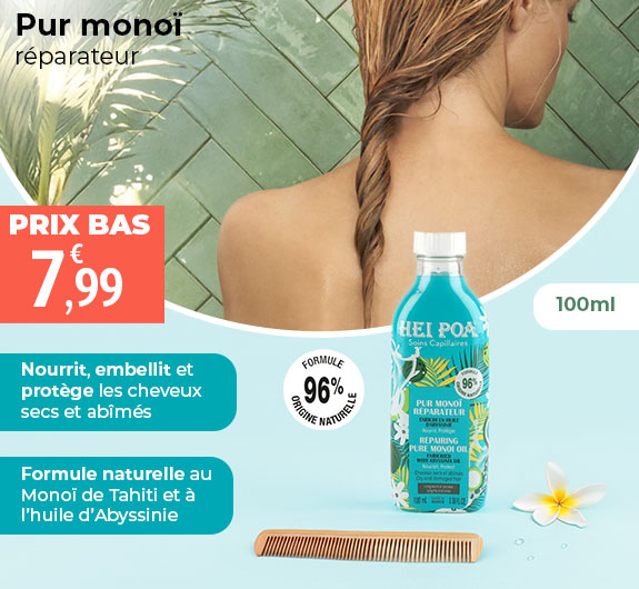 Prix bas Hei Poa Pur Monoï réparateur