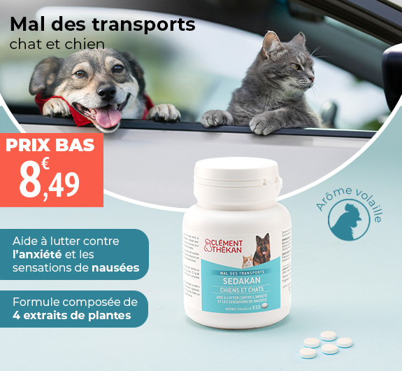 Prix bas Sedakan Mal des transports chien et chat