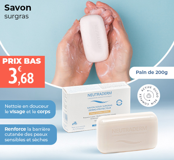 Savon surgras dermo protecteur