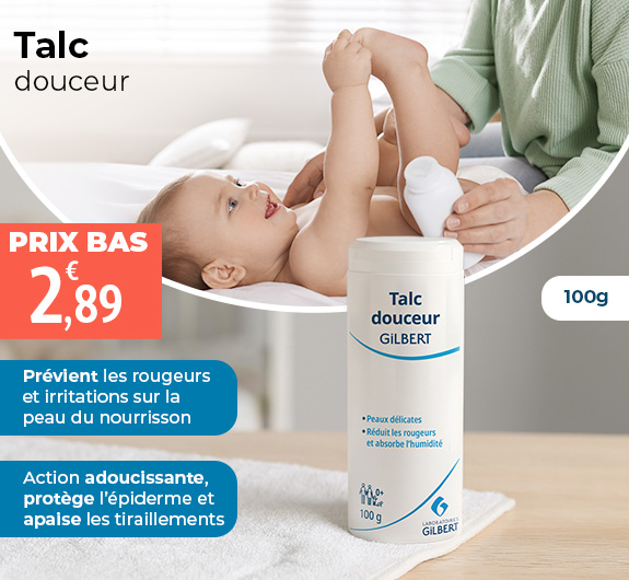 Prix bas talc douceur Gilbert