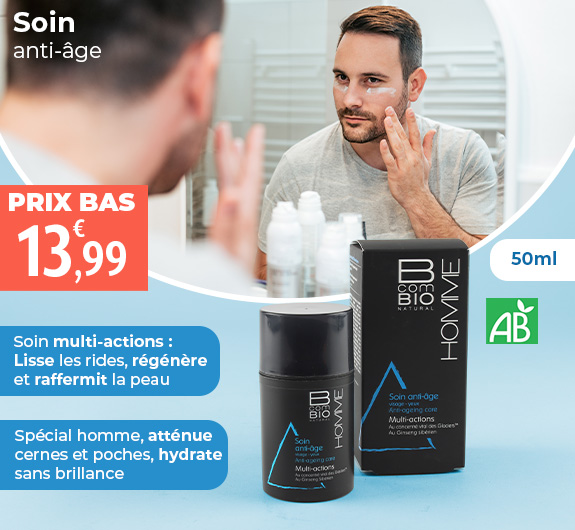 B com Bio soin anti-âge homme