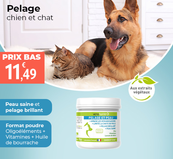 Prix bas Vetoform pelage et peau