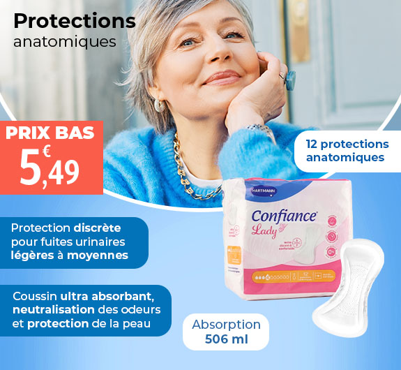 Prix bas Confiance Lady protections anatomiques Absorption 4G