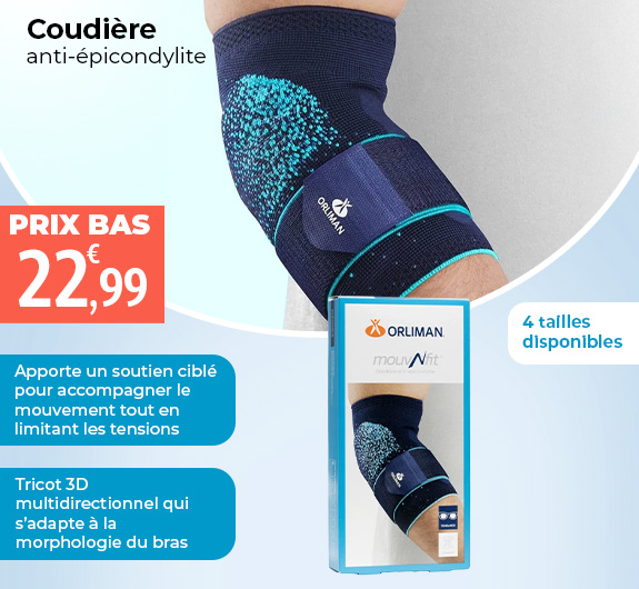 Prix bas Orliman Coudière anti épicondylite Mouv'n Fit