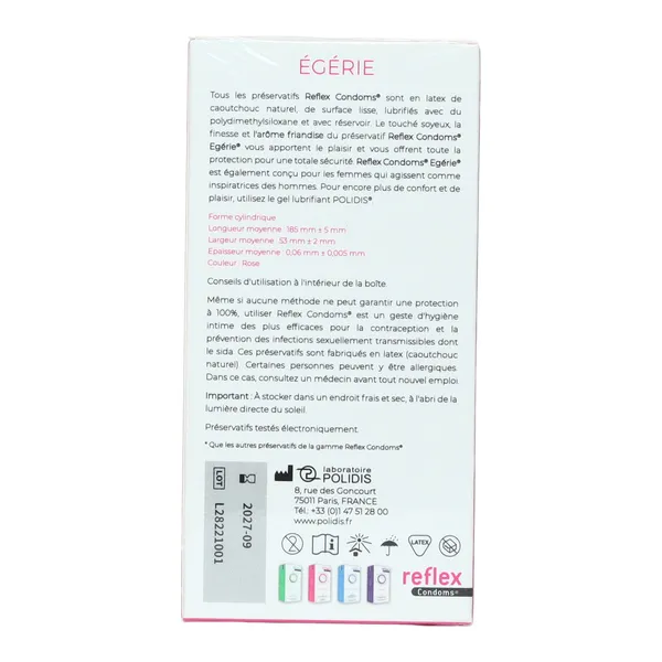 Reflex Condoms Egérie préservatifs