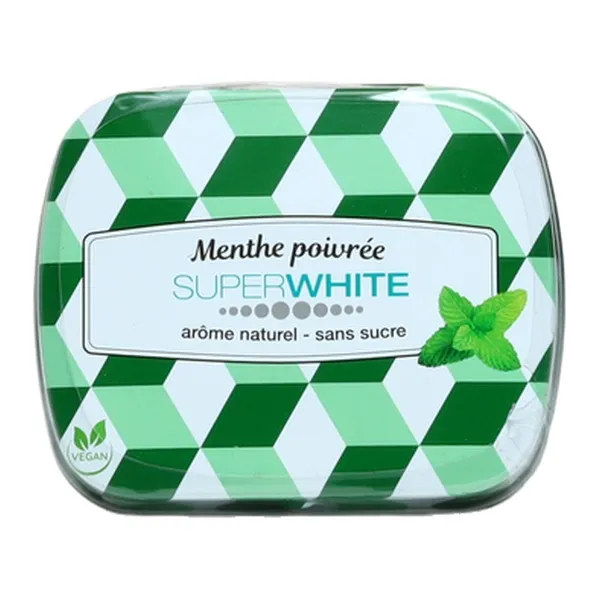 SuperWhite pastille fraîcheur sans sucre