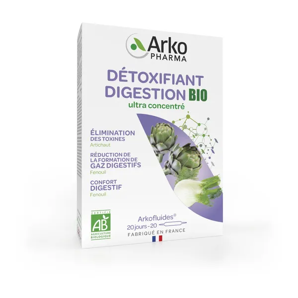 Arkofluides Confort digestif bio ampoules