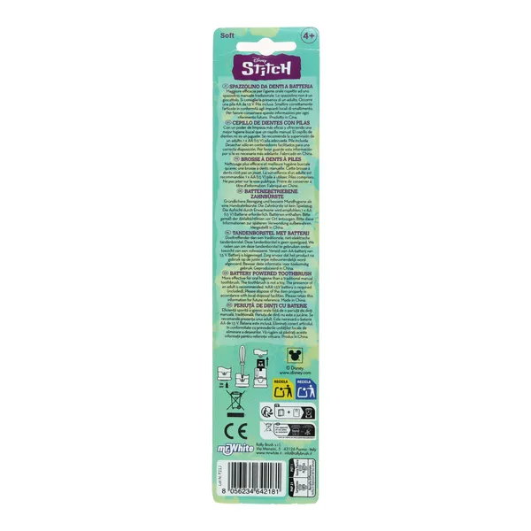 Brosse à dents électrique enfant à pile Mr White