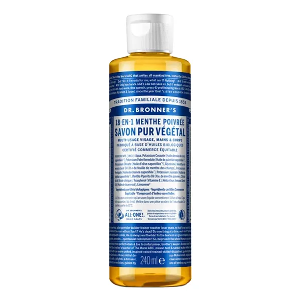 Dr Bronner's savon liquide