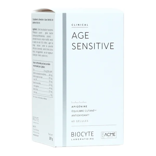 Biocyte Clinical Age Sensitive gélule