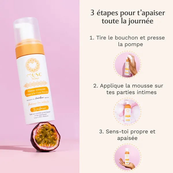 Musc Intime Mousse nettoyante