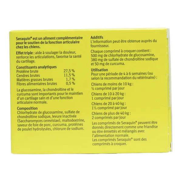 Seraquin comprimés à croquer
