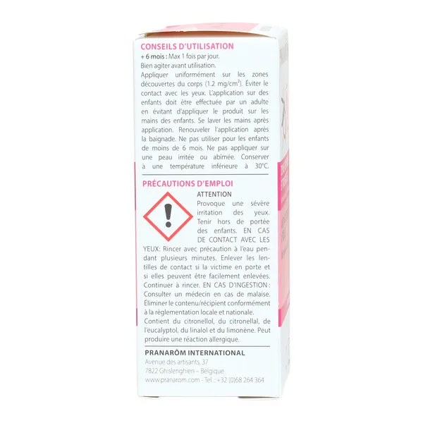 Pranarom PranaBB anti moustiques et tiques