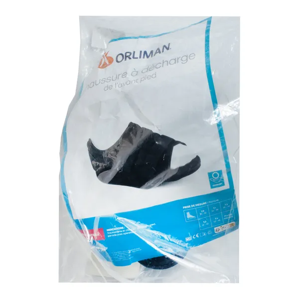 Chaussure de décharge avant pied Orliman