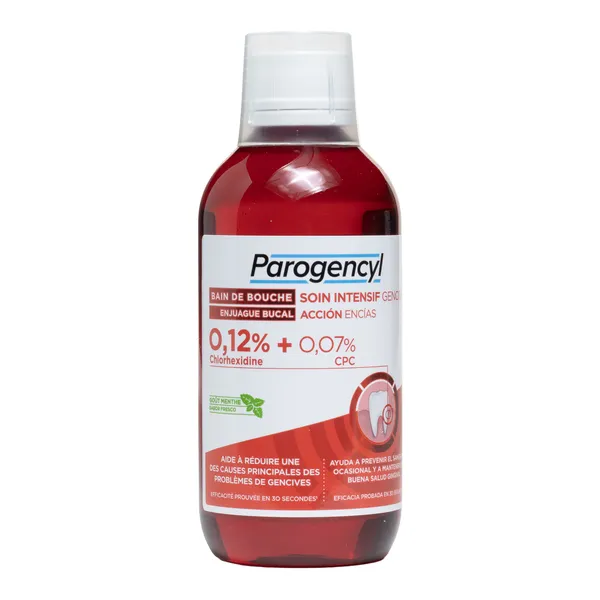 Parogencyl Soin intensif Gencives bain de bouche