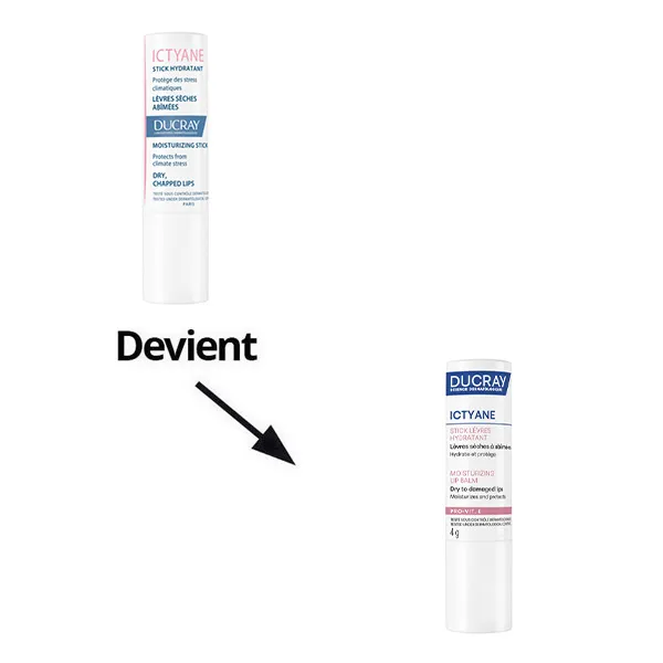 Ducray Ictyane Stick lèvres hydratant