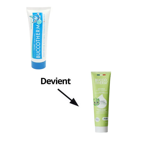 Buccotherm Junior Dentifrice Menthe Bio
