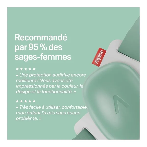 Alpine casque anti bruit bébé Muffy Baby Comfort