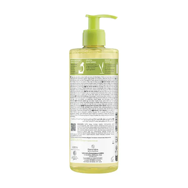 A Derma Exomega Control Huile lavante émolliente