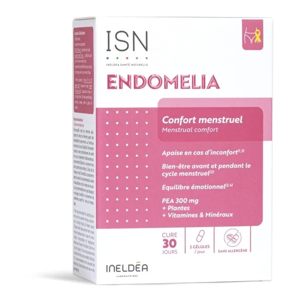 Endomelia Confort Menstruel Gélules