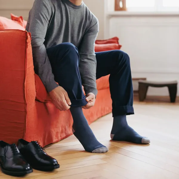 Sigvaris Styles Colors Chaussettes de contention Classe 2 homme