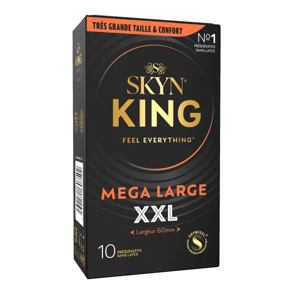 Manix Skyn Mega large XXL Préservatifs sans latex