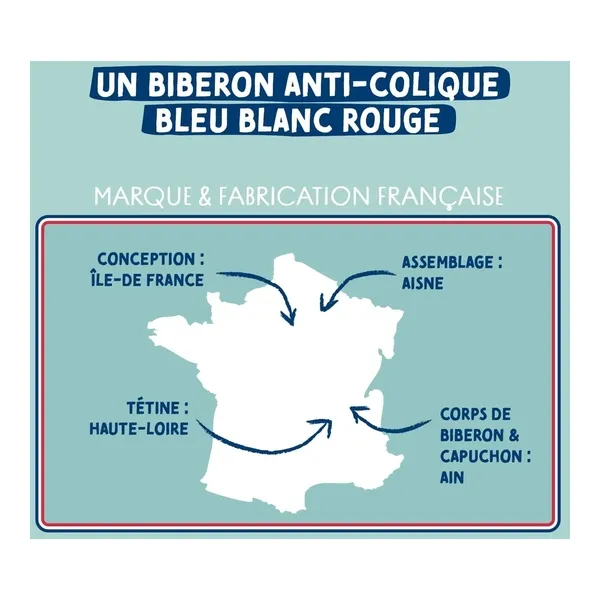 Dodie Biberon Tétine plate