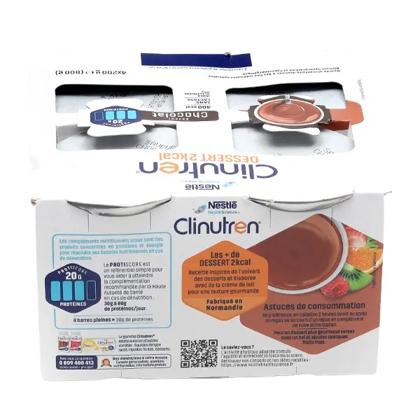 Clinutren Dessert 2kcal crème HP HC