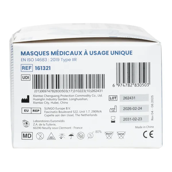 Masque chirurgical 3 plis