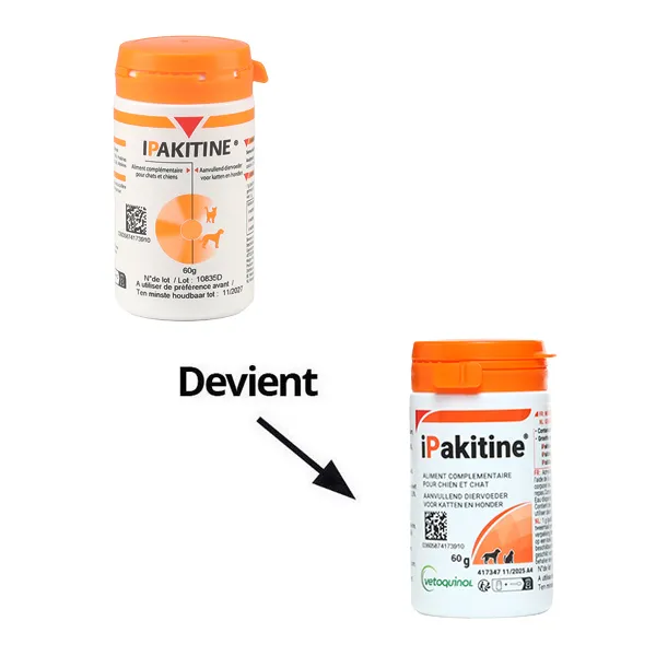 Ipakitine Poudre orale pour animaux
