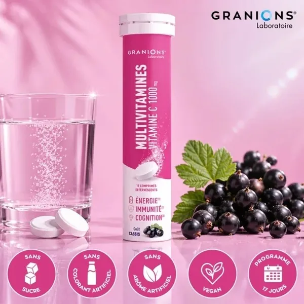 Granions Multivitamines comprimés effervescents