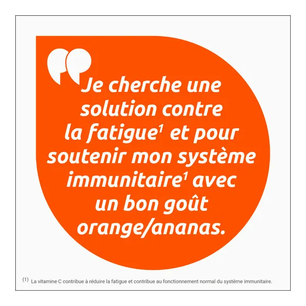 Vitascorbol C1000 vitamine C comprimés effervescents