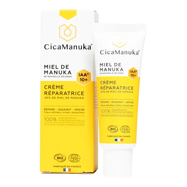 CicaManuka Crème réparatrice bio