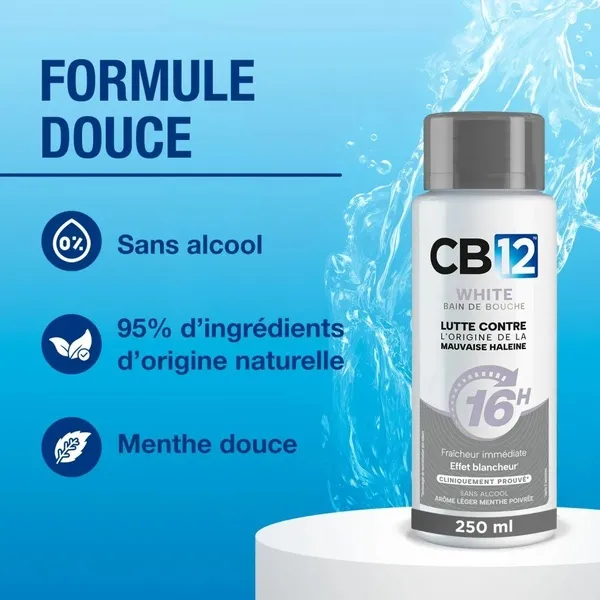 CB12 White bain de bouche
