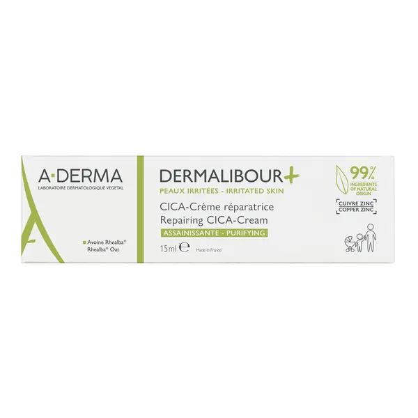 A Derma Dermalibour+ Cica crème réparatrice